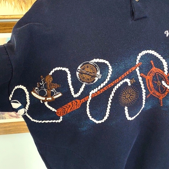 Washington State Nautical Sweater - Picture 3 of 14